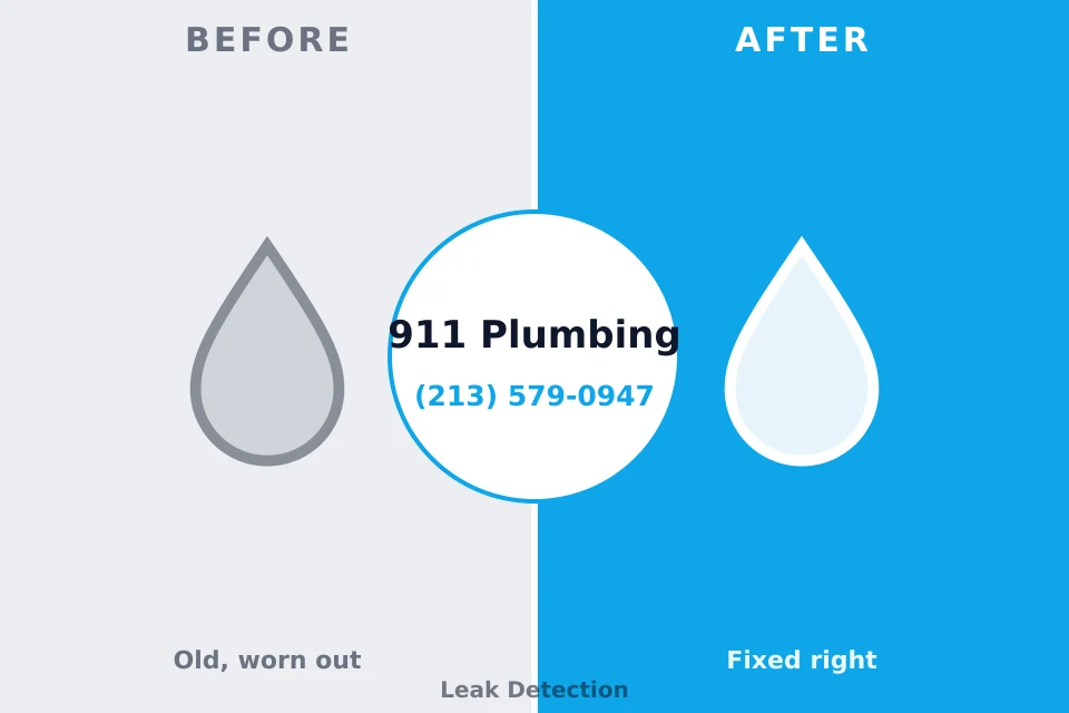 Before and after: plumbing company Eagle River, WI